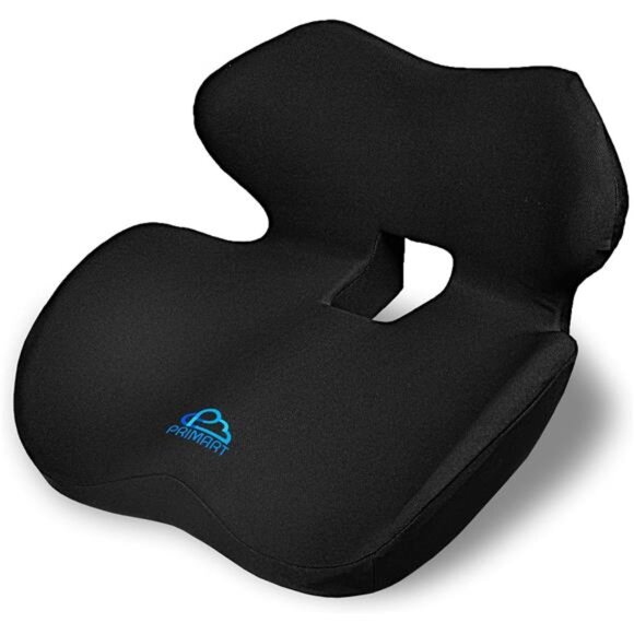 Memory Foam Seat Cushion Ergonomic Tailbone Coccyx Pain Relief Office Car Chair - Picture 1 of 7